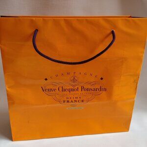 LARGE Veuve Clicquot Ponsardin Brut Champagne Gift Bag